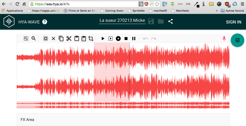 sound sample editor serverless